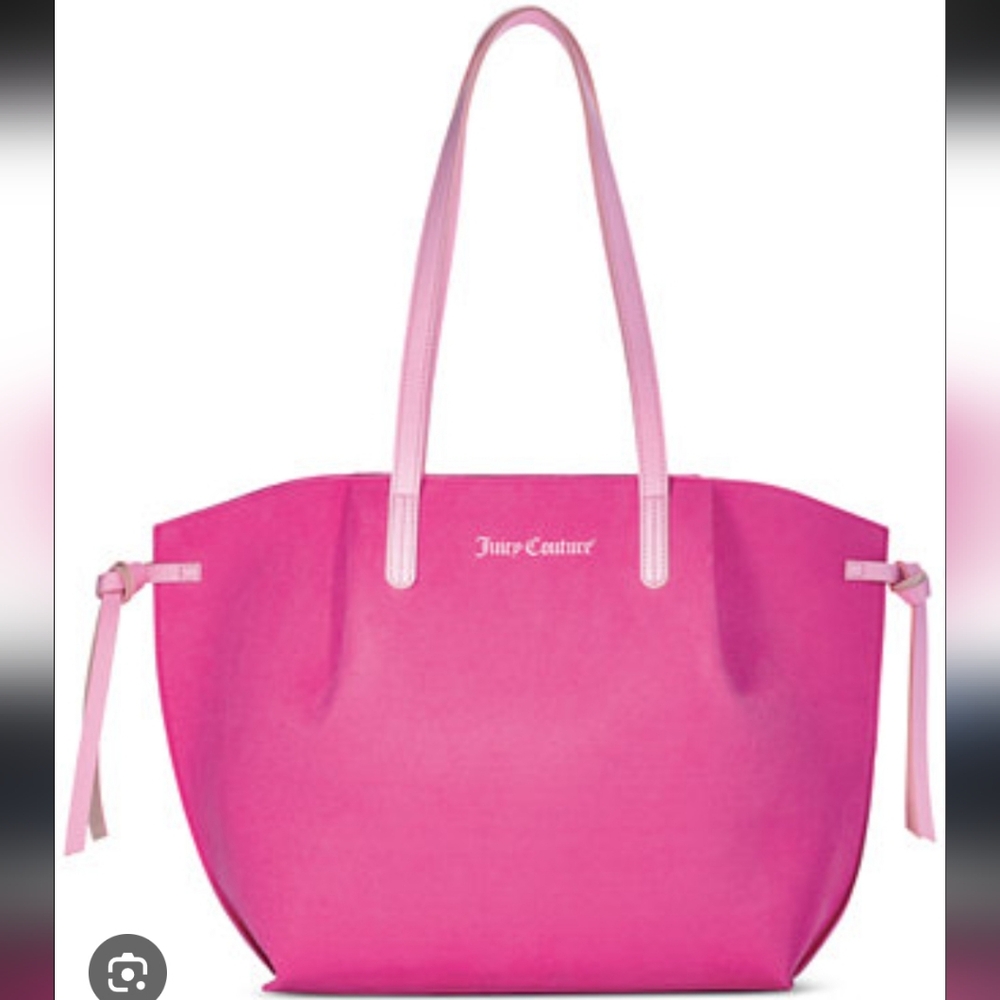 🌺🩷Juicy Couture Suede Leather Bag